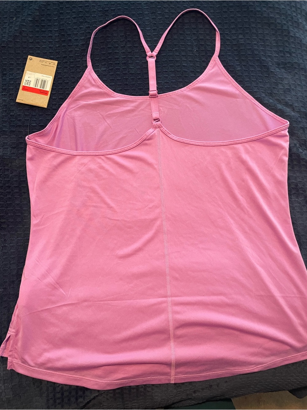 Nike Pink Racerback Performance Tank - Picture 3 of 4